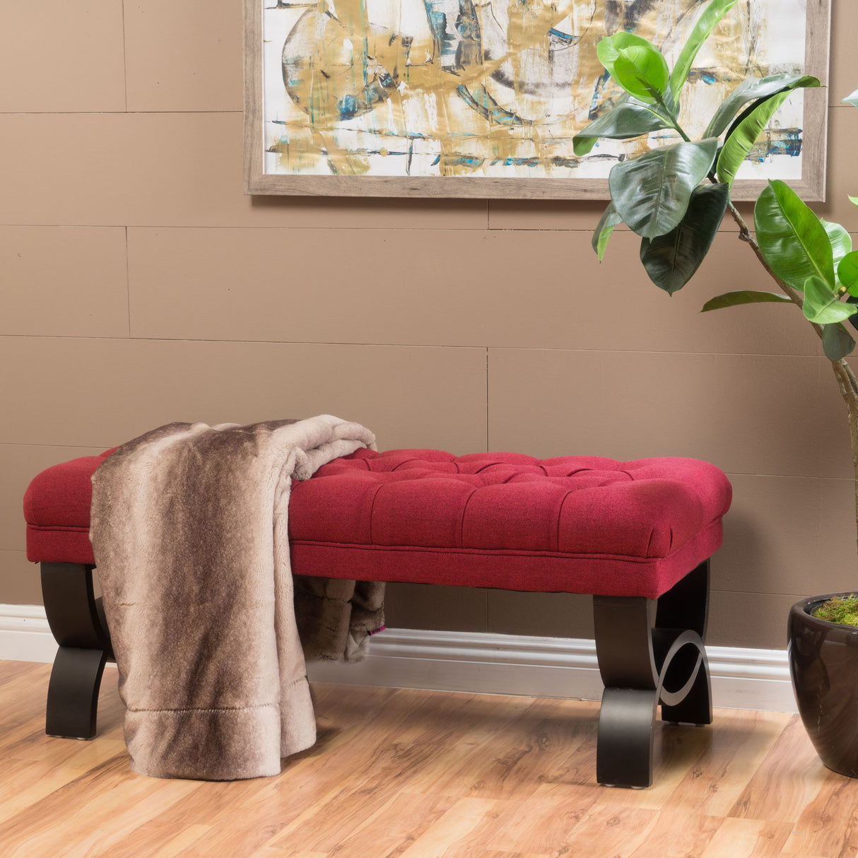 Hilton - Ottoman Bench Classic Style