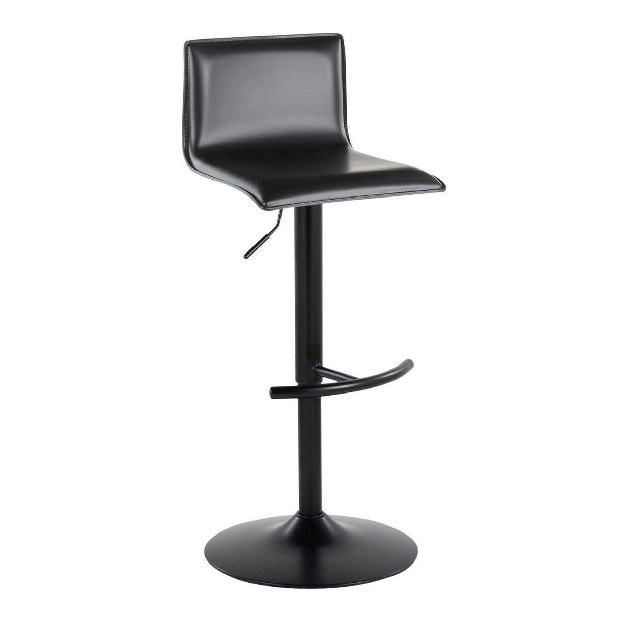 Mara - Adjustable Barstool (Set of 2) - Black Metal