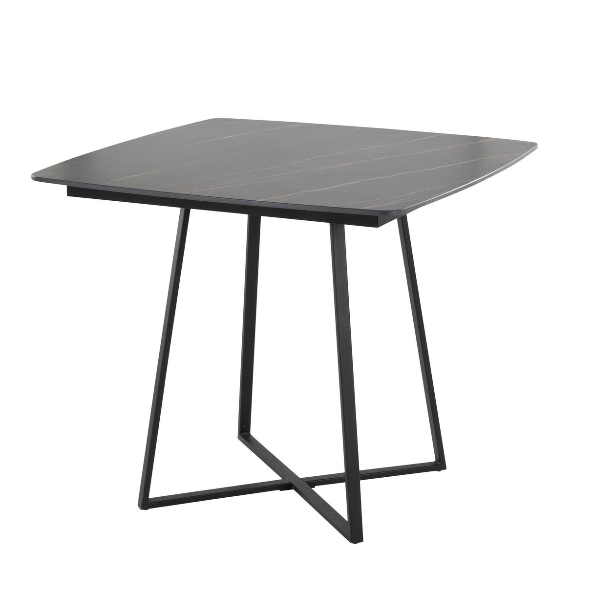 Folia - Dinette Table - Black Metal