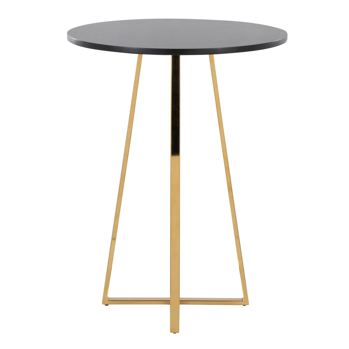 Cosmo - Counter Table - Gold Metal