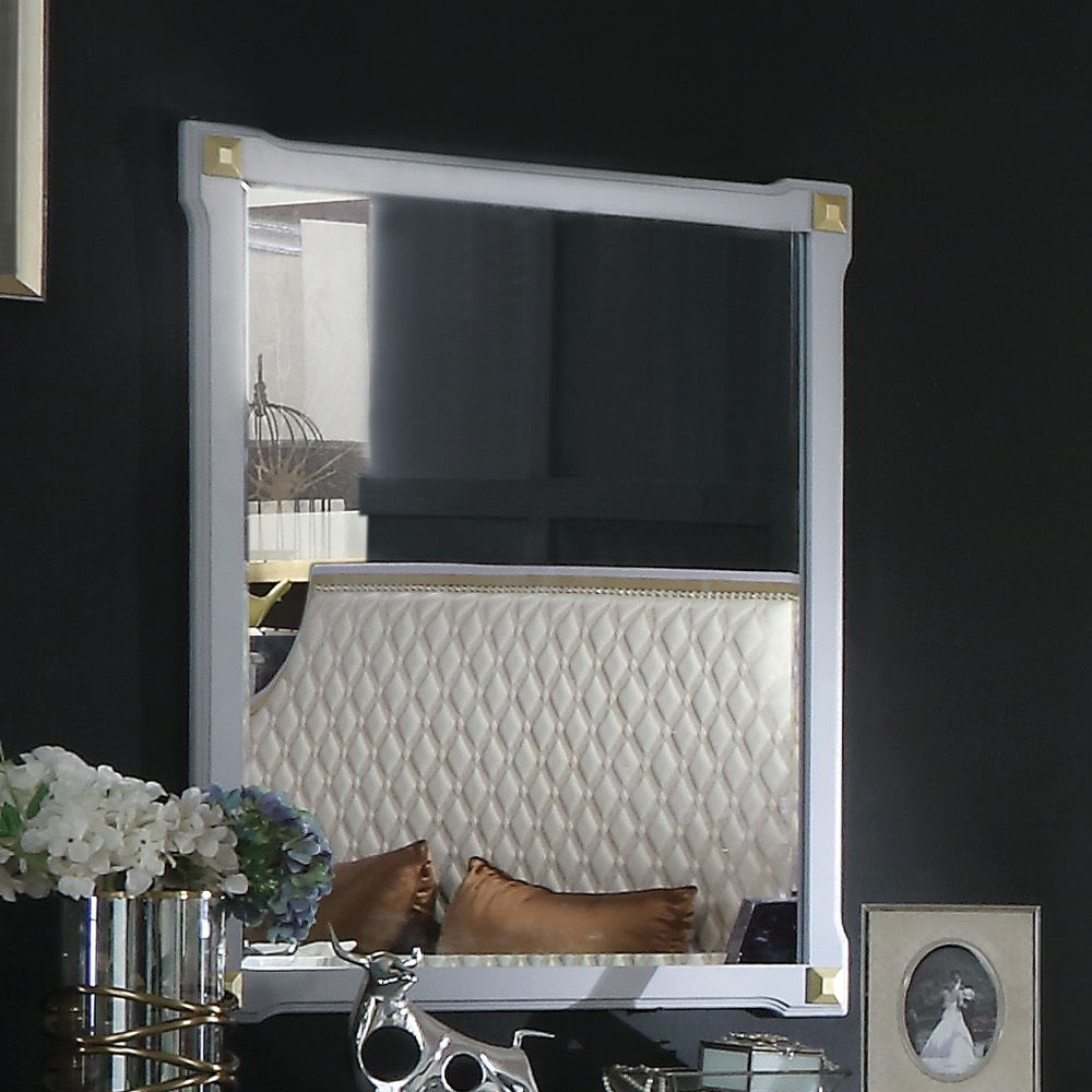 House Marchese - Mirror - Pearl Gray