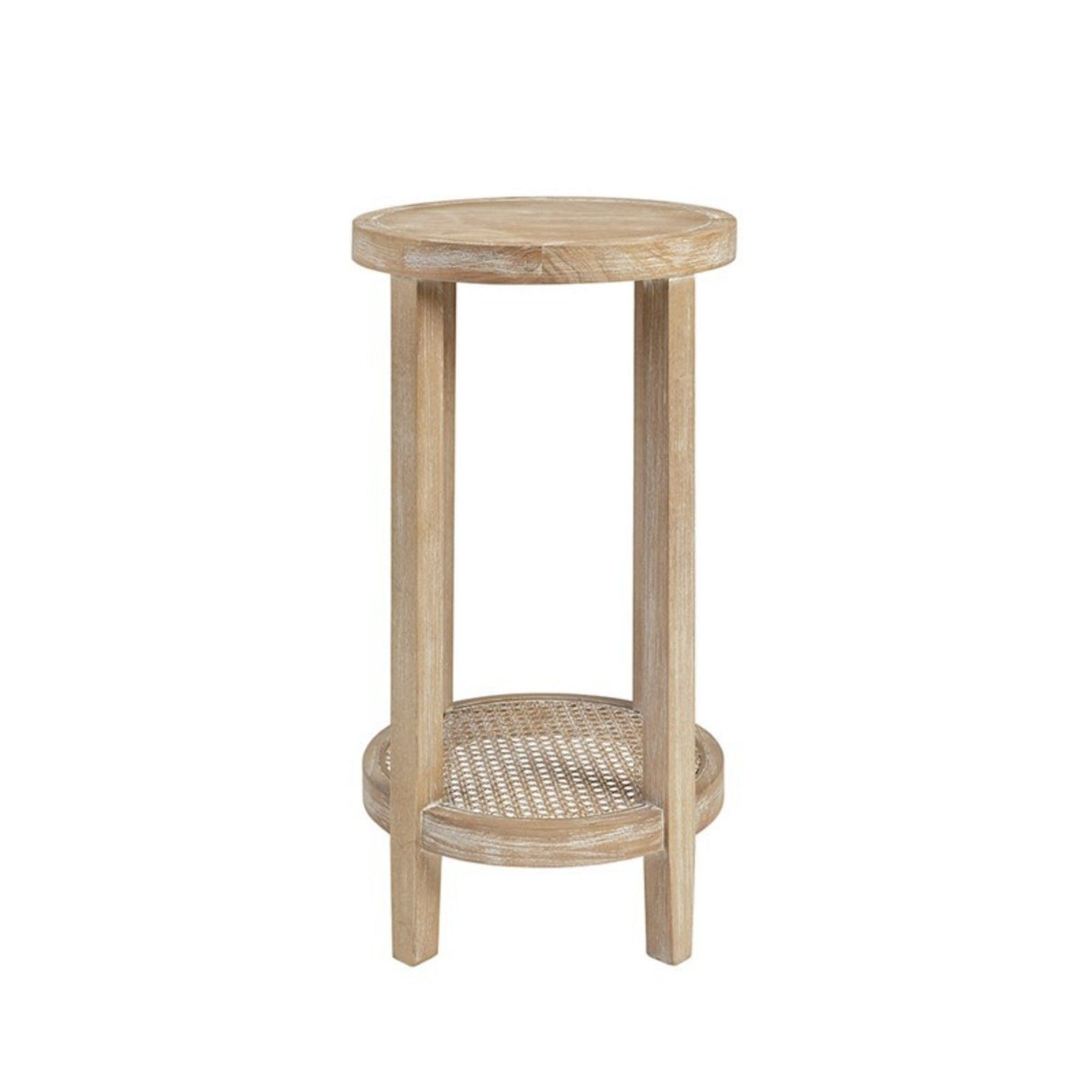 Bedford - Round Accent Table - Reclaimed Wheat