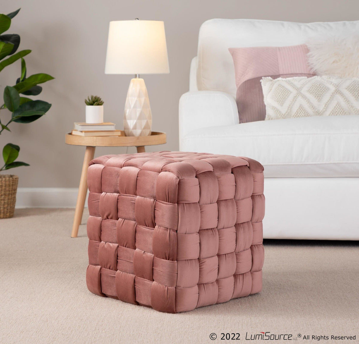 Braided - Square Ottoman