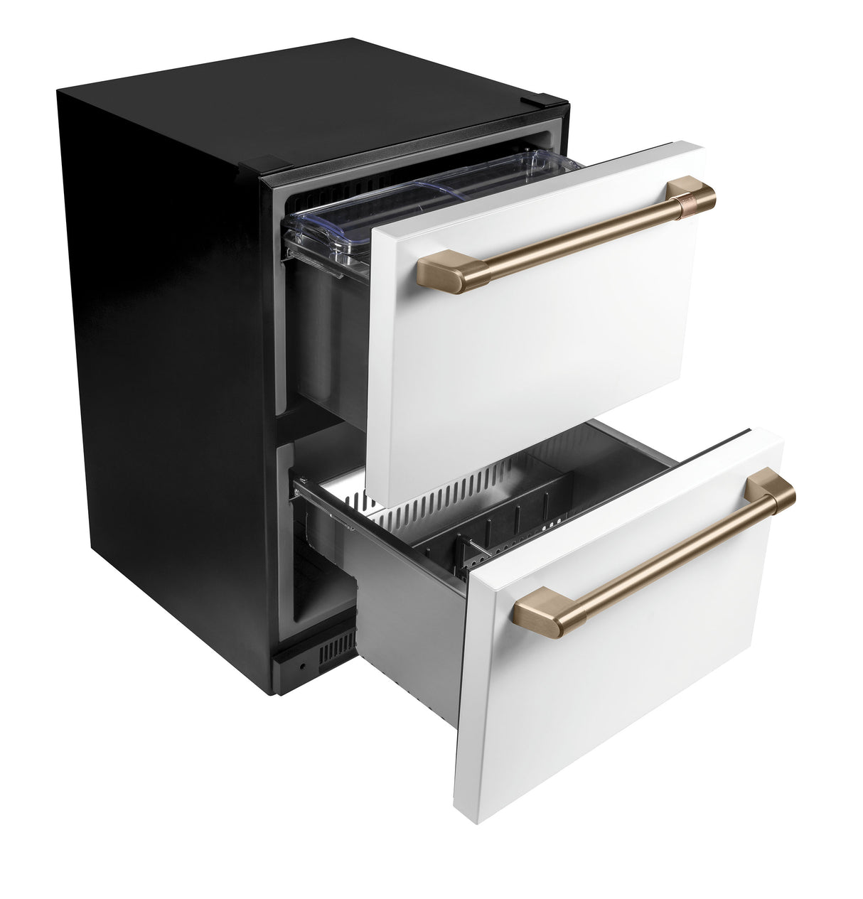 Caf(eback)(TM) 5.7 Cu. Ft. Built-In Dual-Drawer Refrigerator - (CDE06RP4NW2)