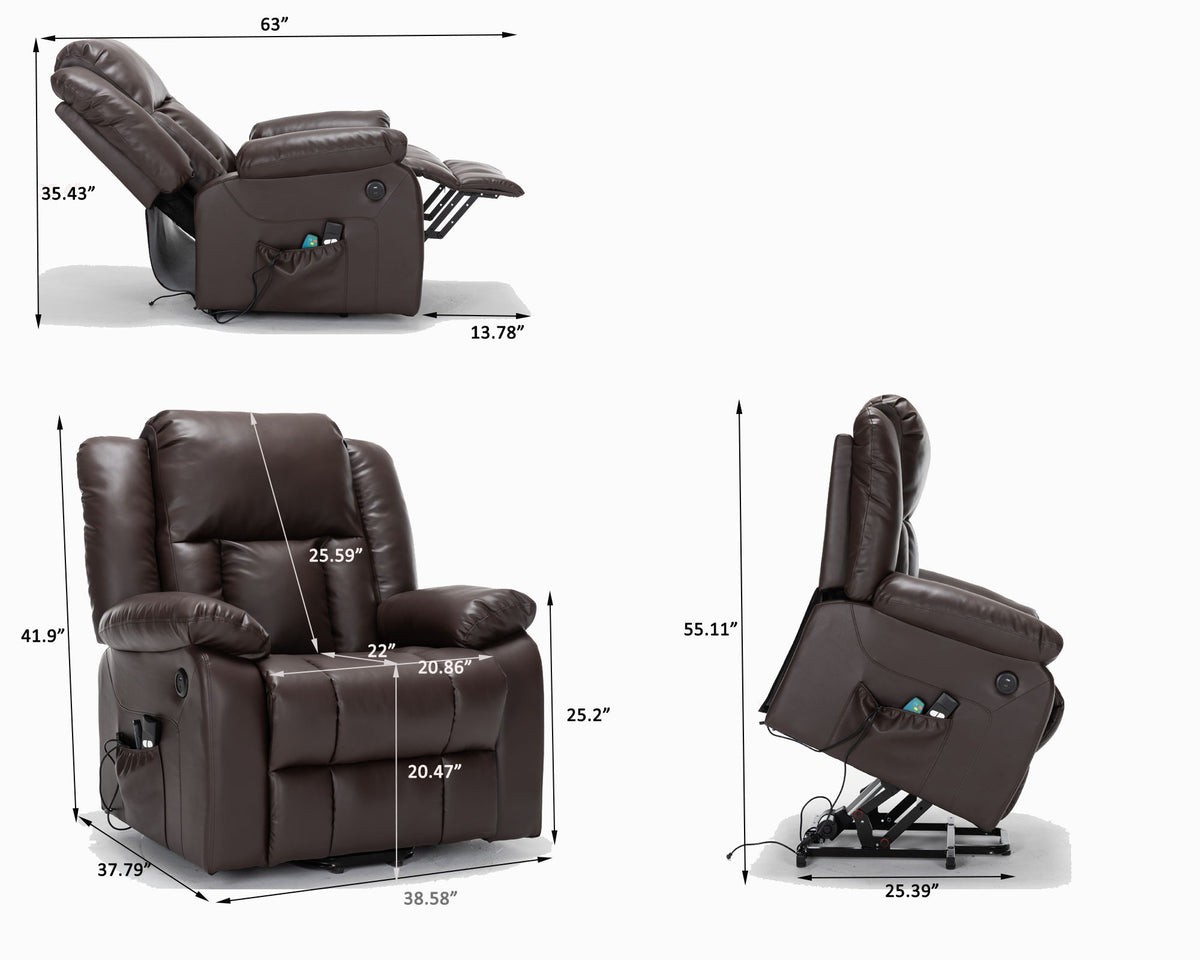 Electric Power Massage Recliner Chair