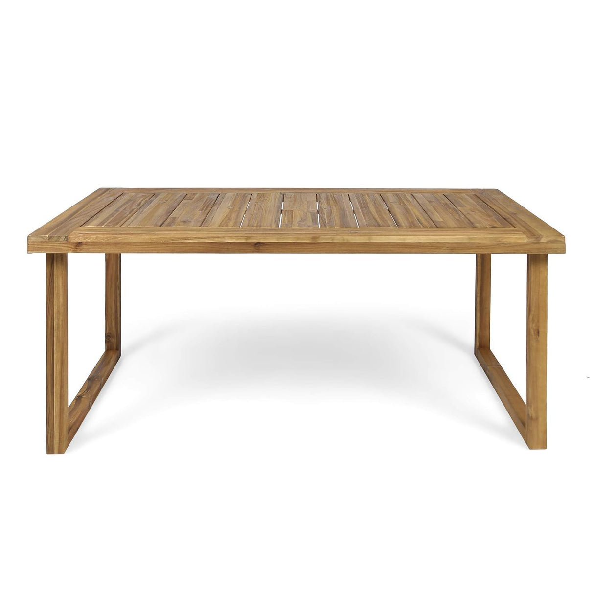 Outdoor Dining Set - Sandblast Natural Finish