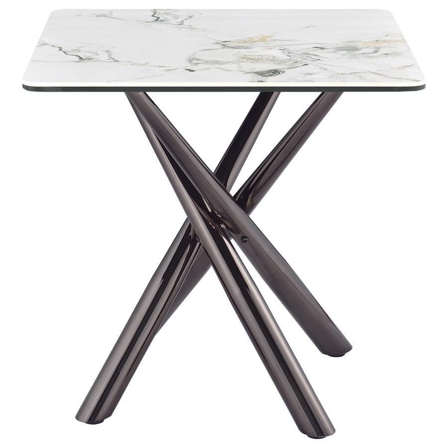Carvell - Square Sintered Stone Table