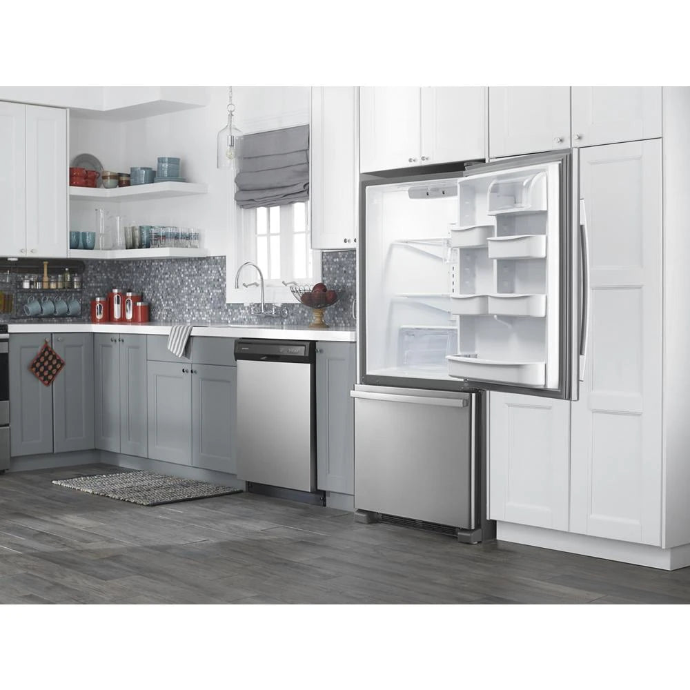 29-inch Wide Bottom-Freezer Refrigerator with EasyFreezer(TM) Pull-Out Drawer -- 18 cu. ft. Capacity - (ABB1924BRM)