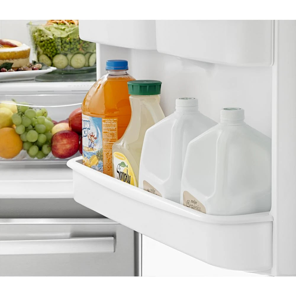 33-inch Wide Bottom-Freezer Refrigerator with EasyFreezer(TM) Pull-Out Drawer - 22 cu. ft. Capacity - (ABB2224BRM)