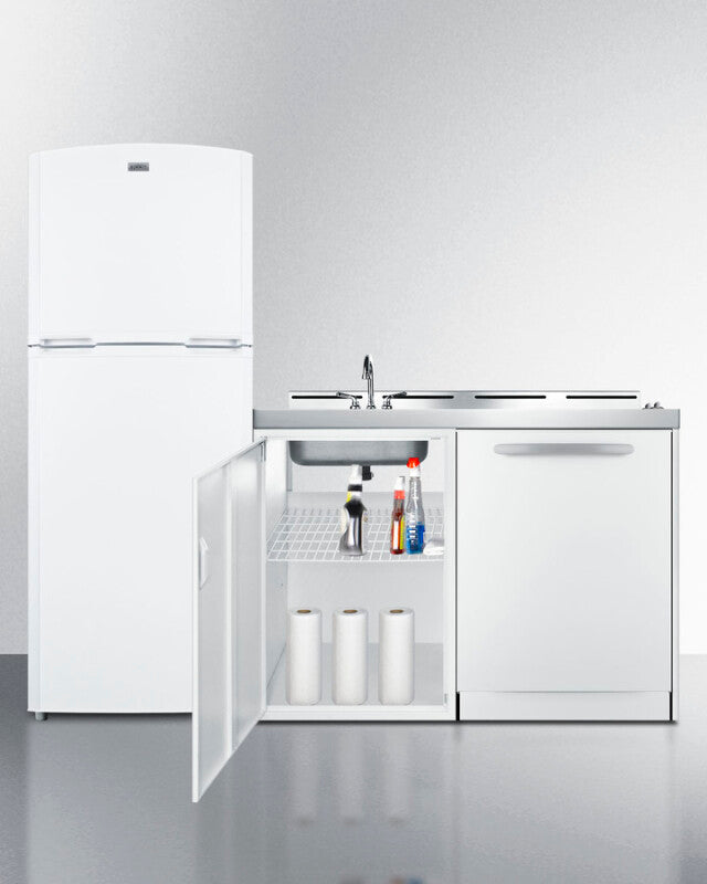 75" Wide All-in-one Kitchenette With Dishwasher - (ACKDW75)