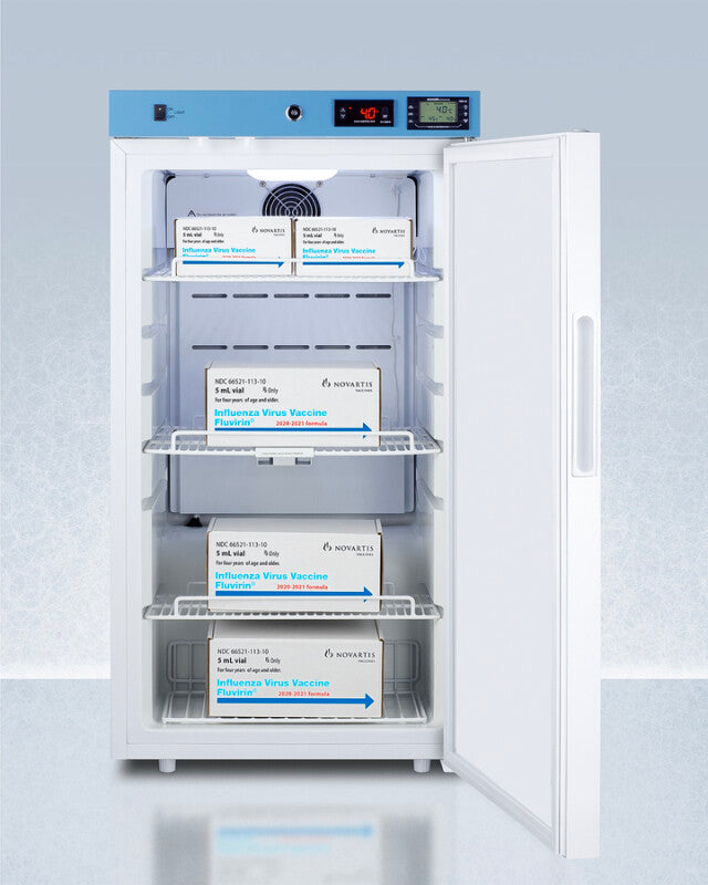 19" Wide Medical Refrigerator, Certified to NSF/ANSI 456 Vaccine Storage Standard - (ACR31WNSF456)
