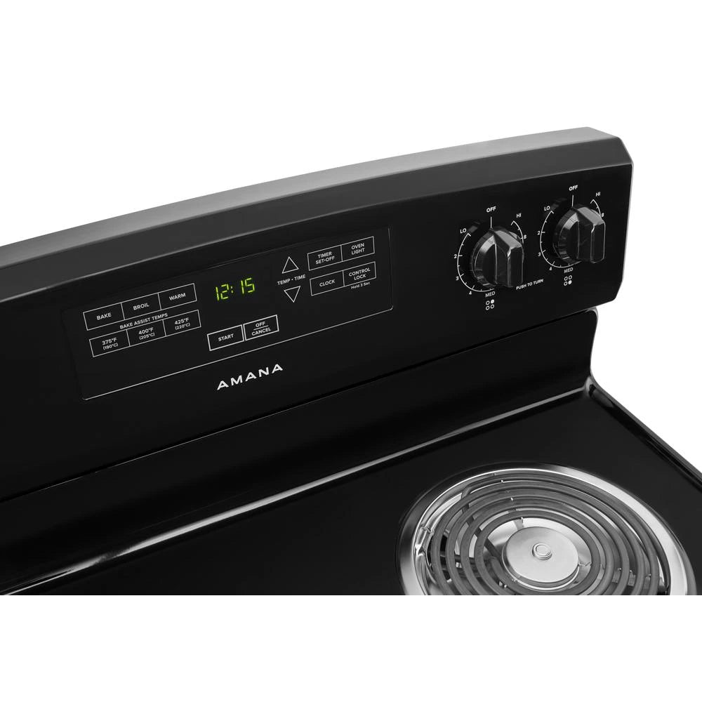 30-inch Amana(R) Electric Range with Bake Assist Temps - (ACR4303MFB)