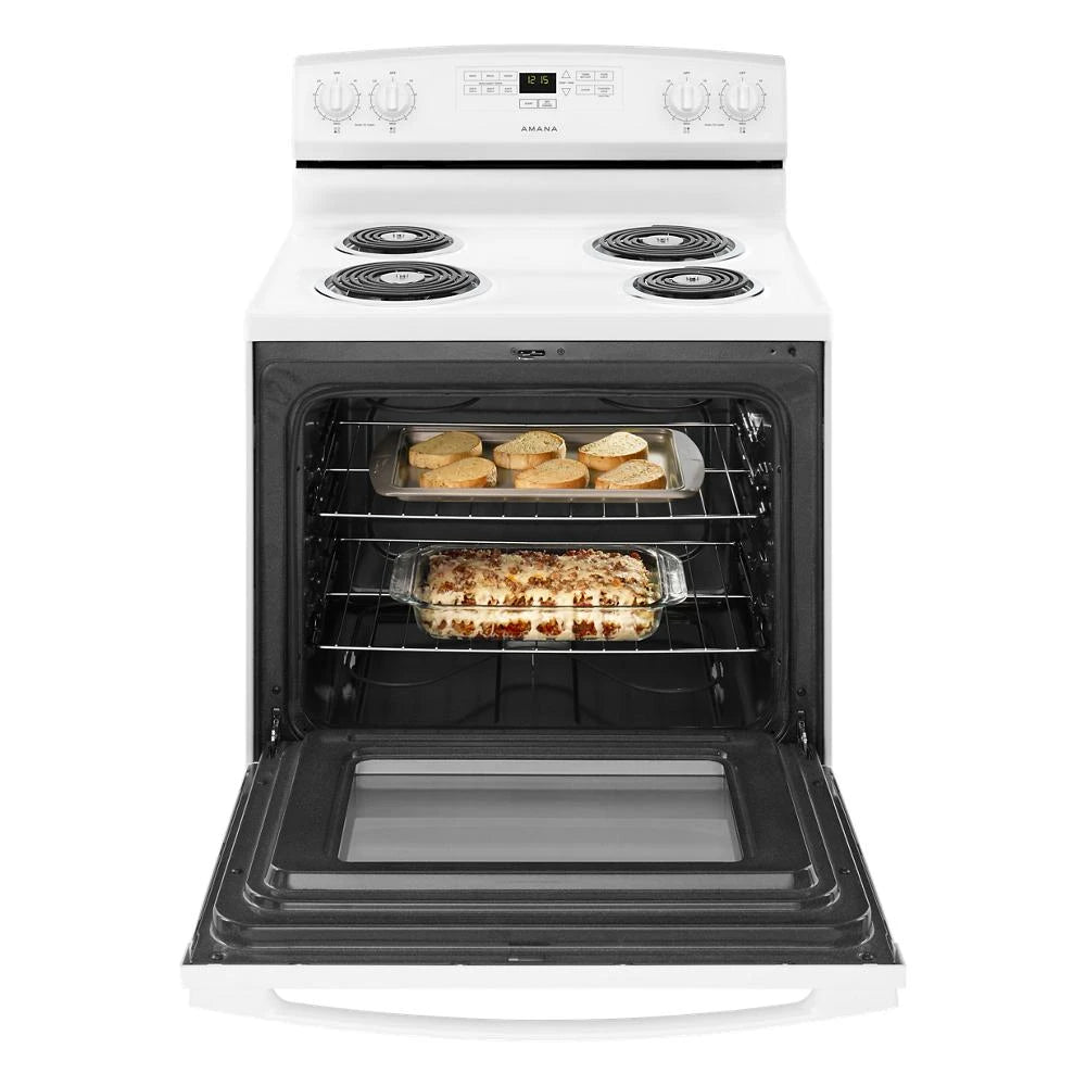 30-inch Amana(R) Electric Range with Bake Assist Temps - (ACR4303MFW) - AMANA