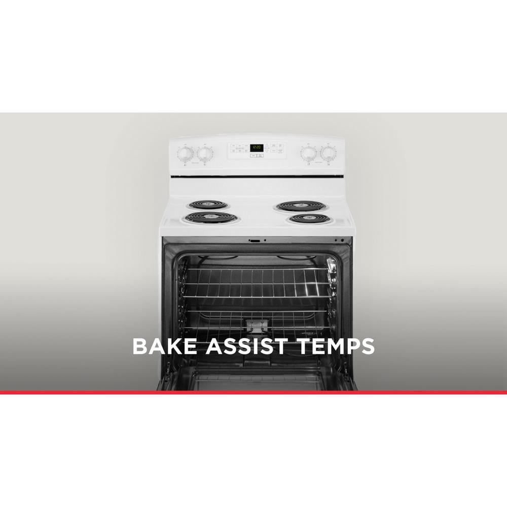 30-inch Amana(R) Electric Range with Bake Assist Temps - (ACR4303MFW) - AMANA