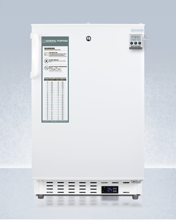 20" Wide Built-in Healthcare All-refrigerator, ADA Compliant - (ADA404REFCAL)
