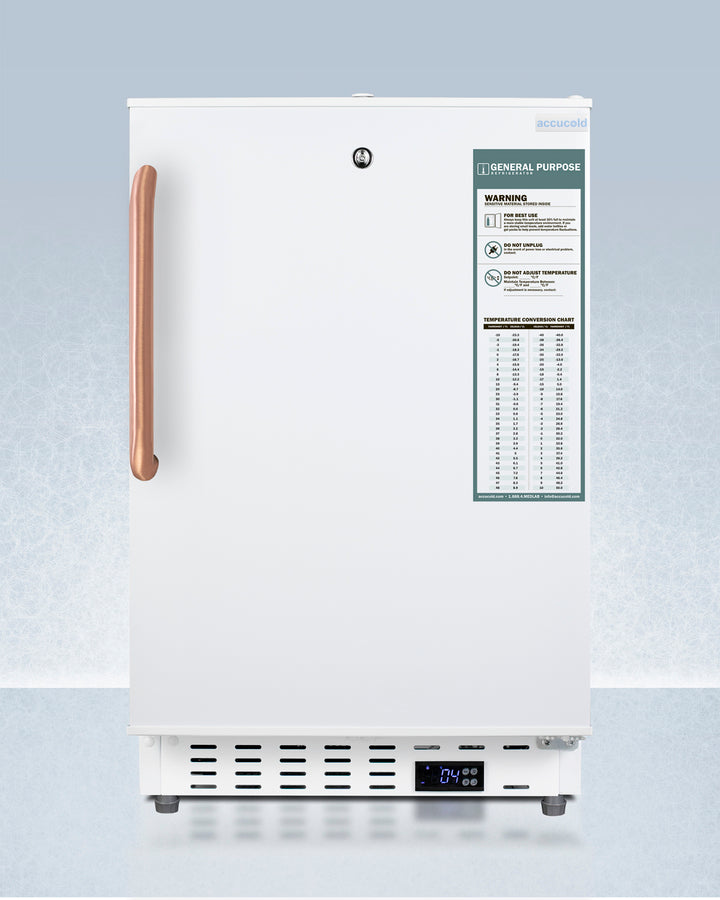 20" Wide Built-in Healthcare All-refrigerator, ADA Compliant - (ADA404REFTBC)