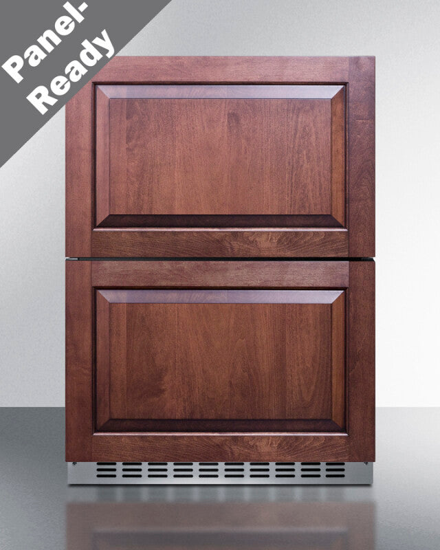 24" Wide 2-drawer All-freezer, ADA Compliant - (ADFD243CSS)