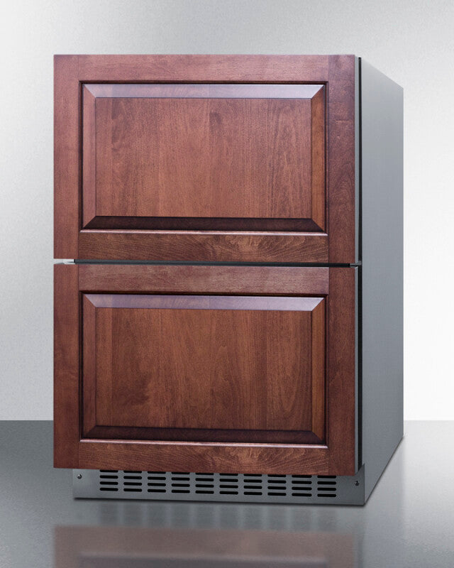 24" Wide 2-drawer All-freezer, ADA Compliant - (ADFD243CSS)
