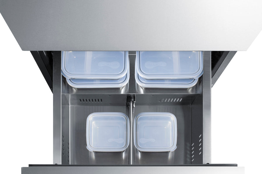 24" Wide 2-drawer All-freezer, ADA Compliant - (ADFD2D24PNR)