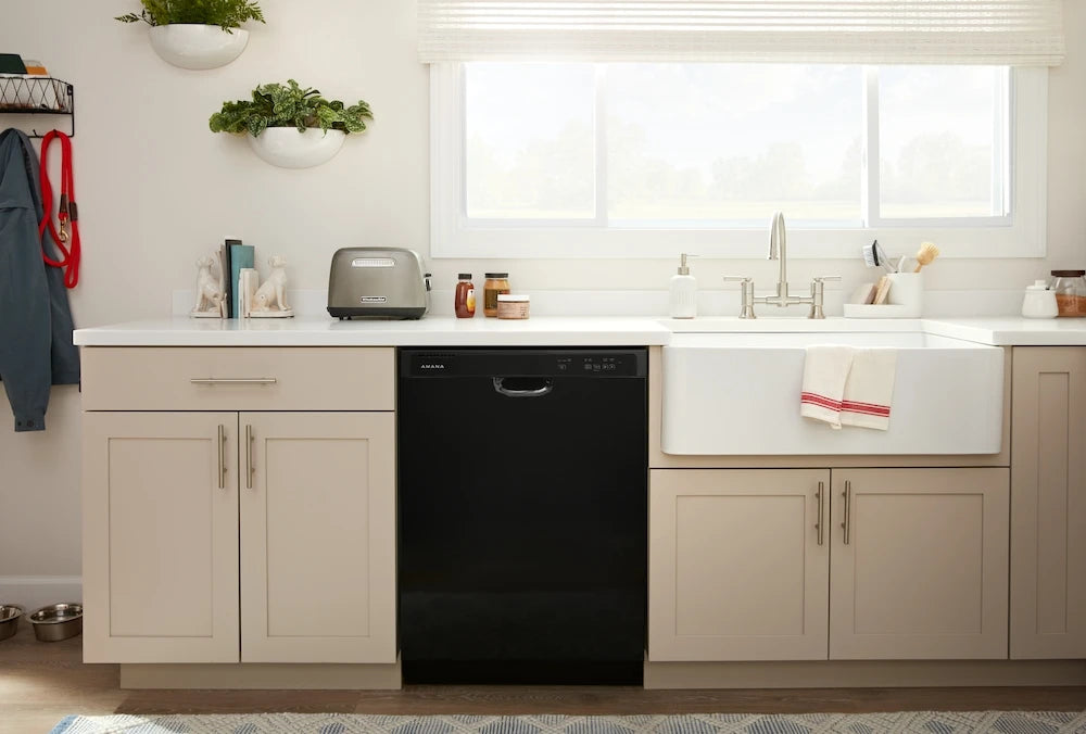 24 Inch Plastic Tub Dishwasher - (ADFS2524RB)