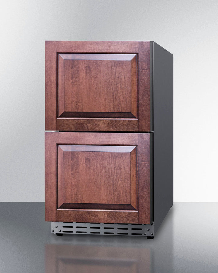 18" Wide 2-drawer All-refrigerator, ADA Compliant (panels Not Included) - (ADRD18PNR)