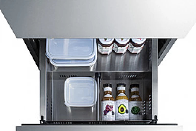 24" Wide 2-drawer All-refrigerator, ADA Compliant - (ADRD24) - SUMMIT