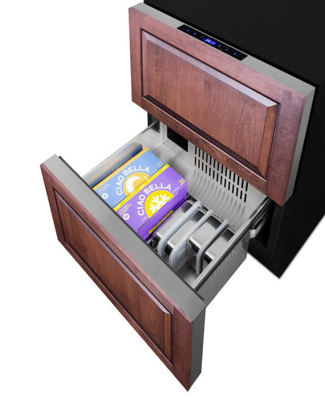 24" Wide Outdoor 2-drawer Refrigerator-freezer, ADA Compliant - (ADRF244OS)