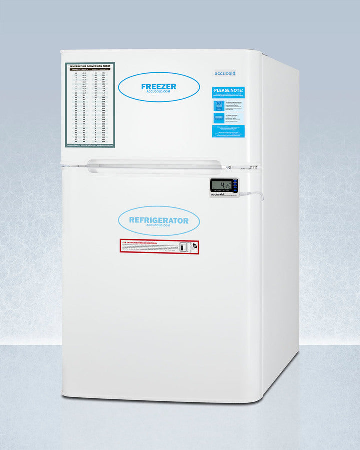 19" Wide General Purpose Refrigerator-freezer, ADA Height - (AGP34RFADA)
