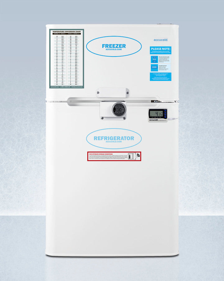19" Wide General Purpose Refrigerator-freezer, ADA Height - (AGP34RFLCALADA)