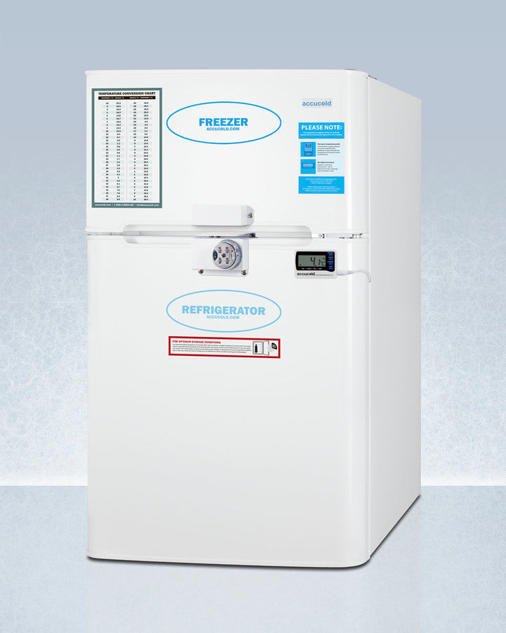 19" Wide General Purpose Refrigerator-freezer, ADA Height - (AGP34RFLCALADA)