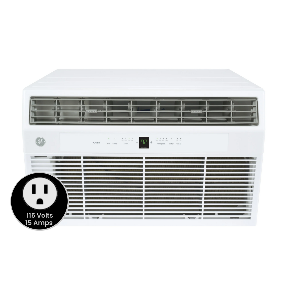 GE 8,000 BTU built-in / through-the-wall air conditioner AKCQ08ACJ front view