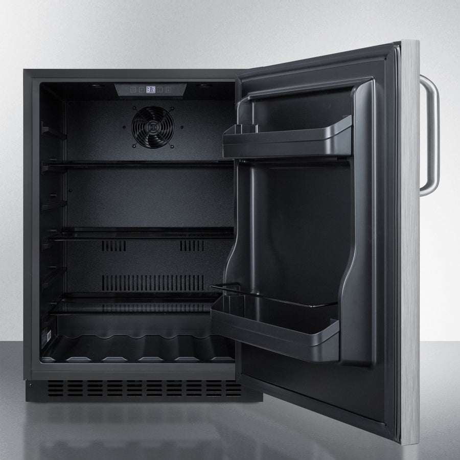 24" Wide Built-in All-refrigerator, ADA Compliant - (AL54CSSTB)