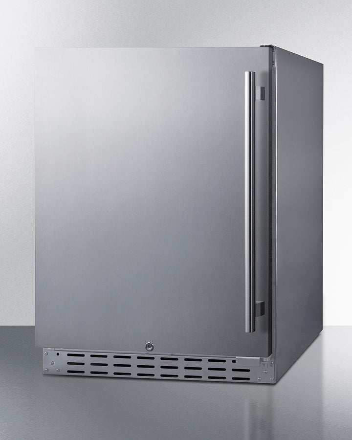 24" Built-In Outdoor Refrigerator, ADA Compliant - (AL55OSCSSLHD)