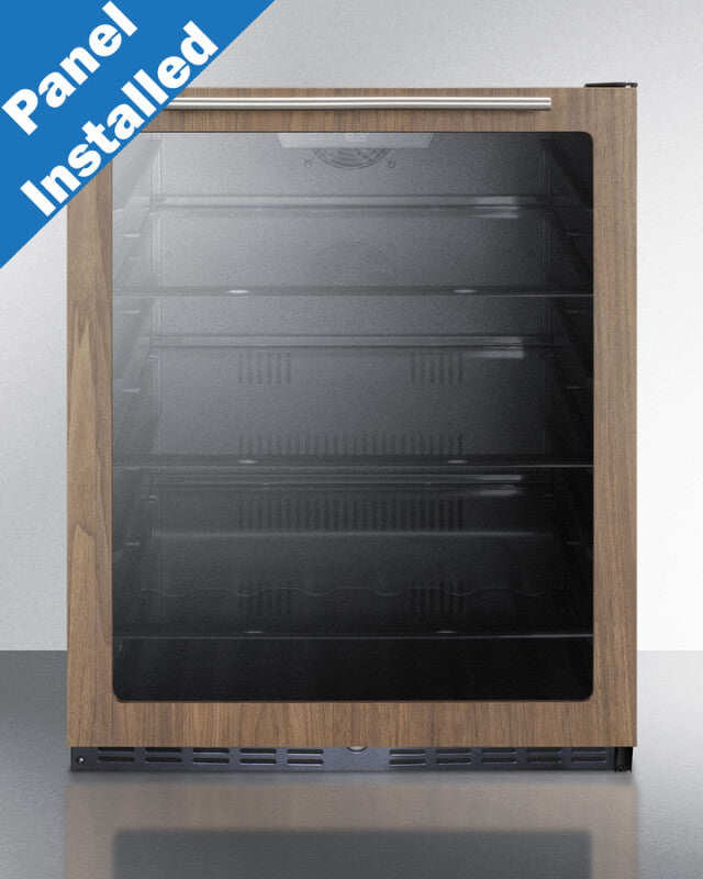 24" Wide Built-In Beverage Center With Wood Door Trim, ADA Compliant - (AL57GWP1)