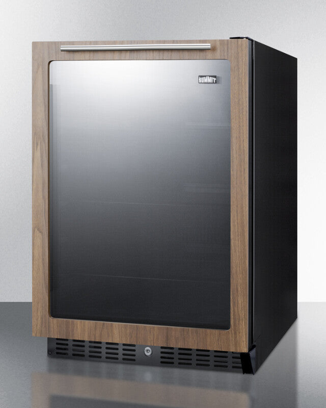 24" Wide Built-In Beverage Center With Wood Door Trim, ADA Compliant - (AL57GWP1)