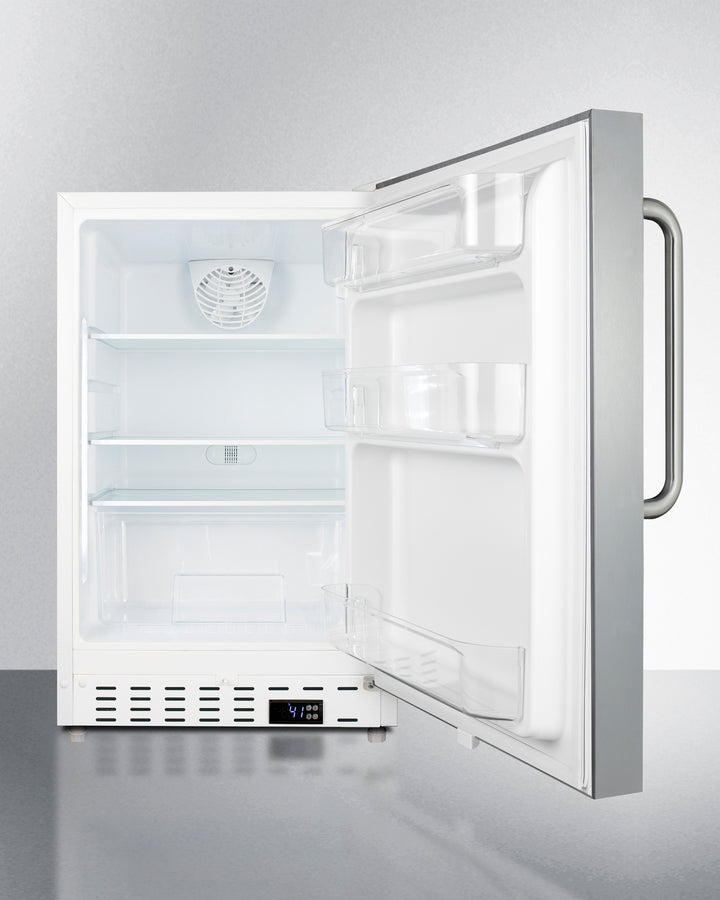 21" Wide Built-in All-refrigerator, ADA Compliant - (ALR46WSSTB)