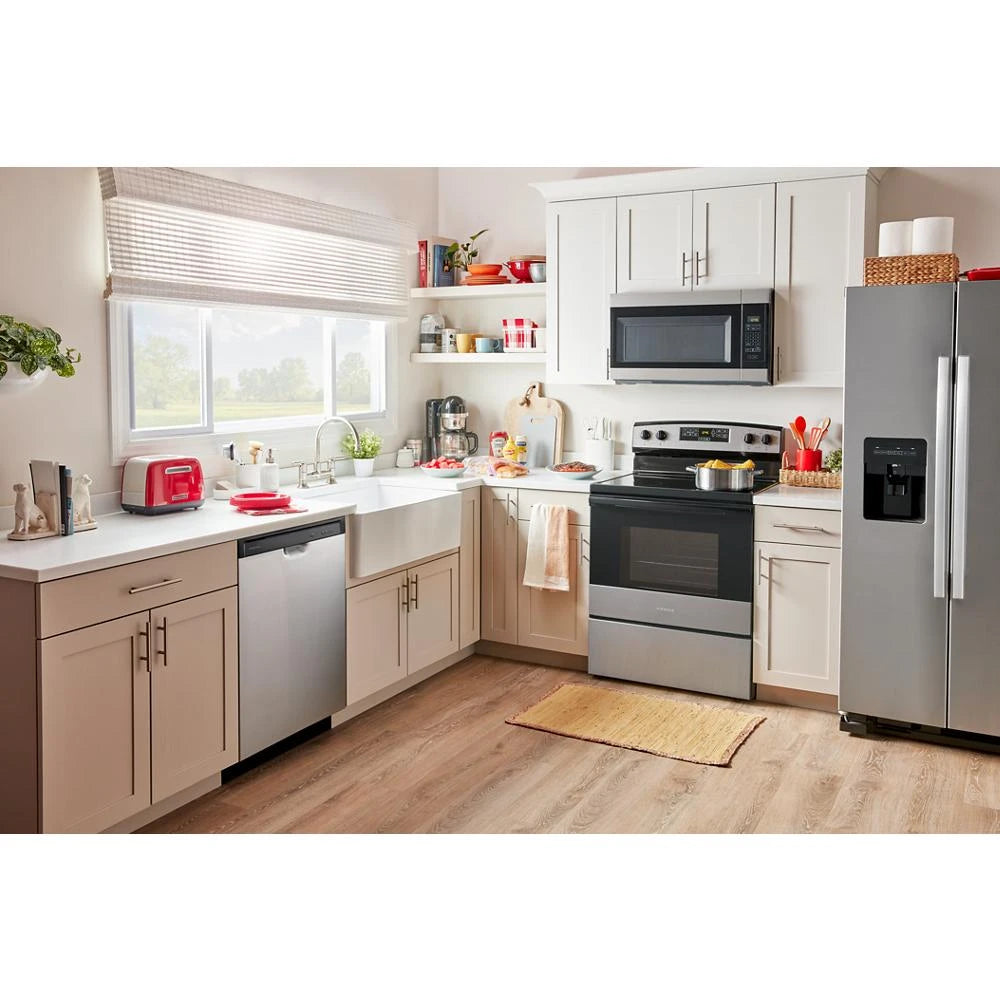 1.6 Cu. Ft. Over-the-Range Microwave with Add 0:30 Seconds - (AMV2307PFS) - AMANA