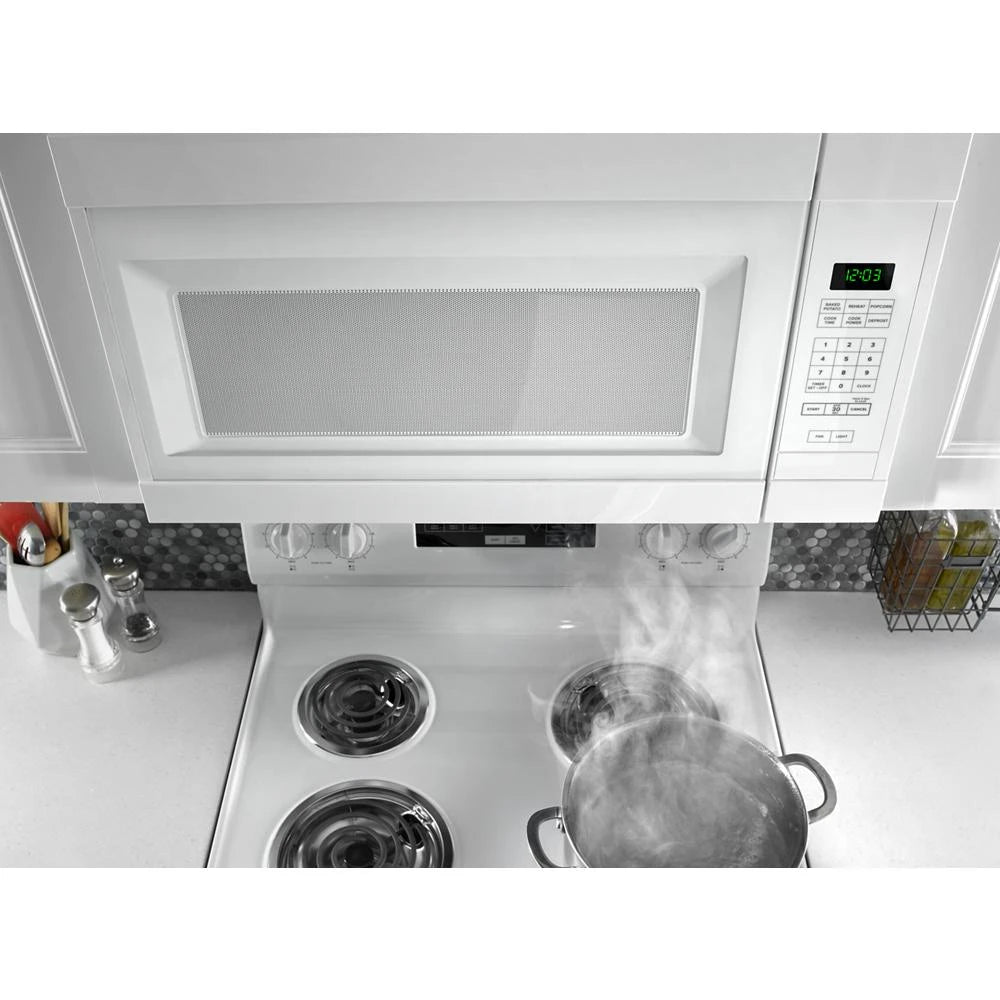 1.6 Cu. Ft. Over-the-Range Microwave with Add 0:30 Seconds - (AMV2307PFW) - AMANA