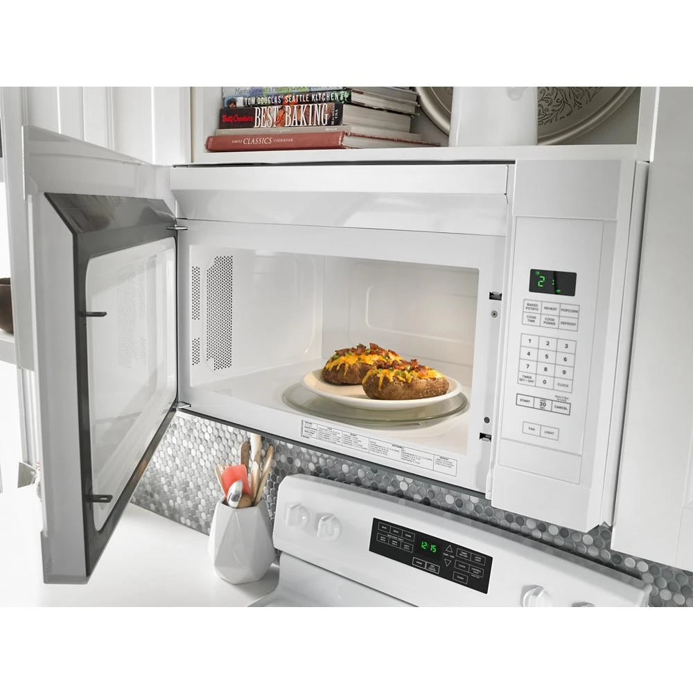 1.6 Cu. Ft. Over-the-Range Microwave with Add 0:30 Seconds - (AMV2307PFW) - AMANA
