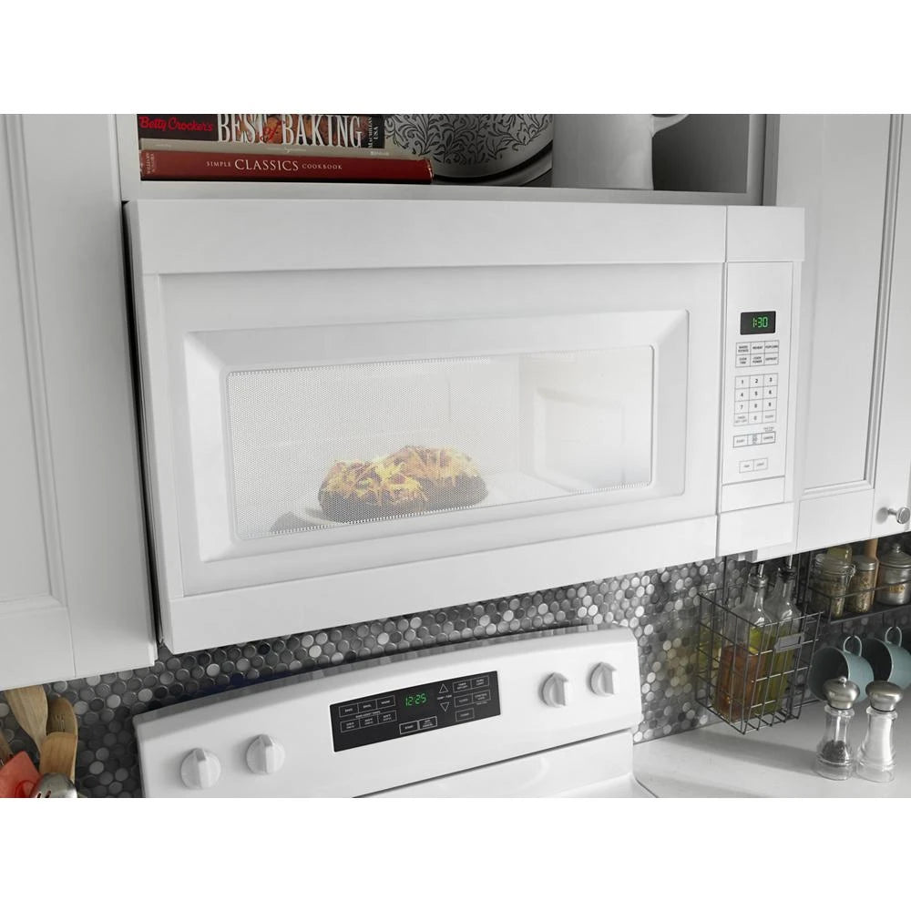 1.6 Cu. Ft. Over-the-Range Microwave with Add 0:30 Seconds - (AMV2307PFW) - AMANA
