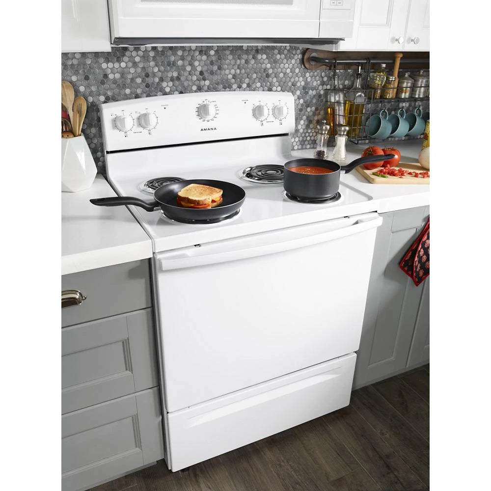 1.6 Cu. Ft. Over-the-Range Microwave with Add 0:30 Seconds - (AMV2307PFW) - AMANA