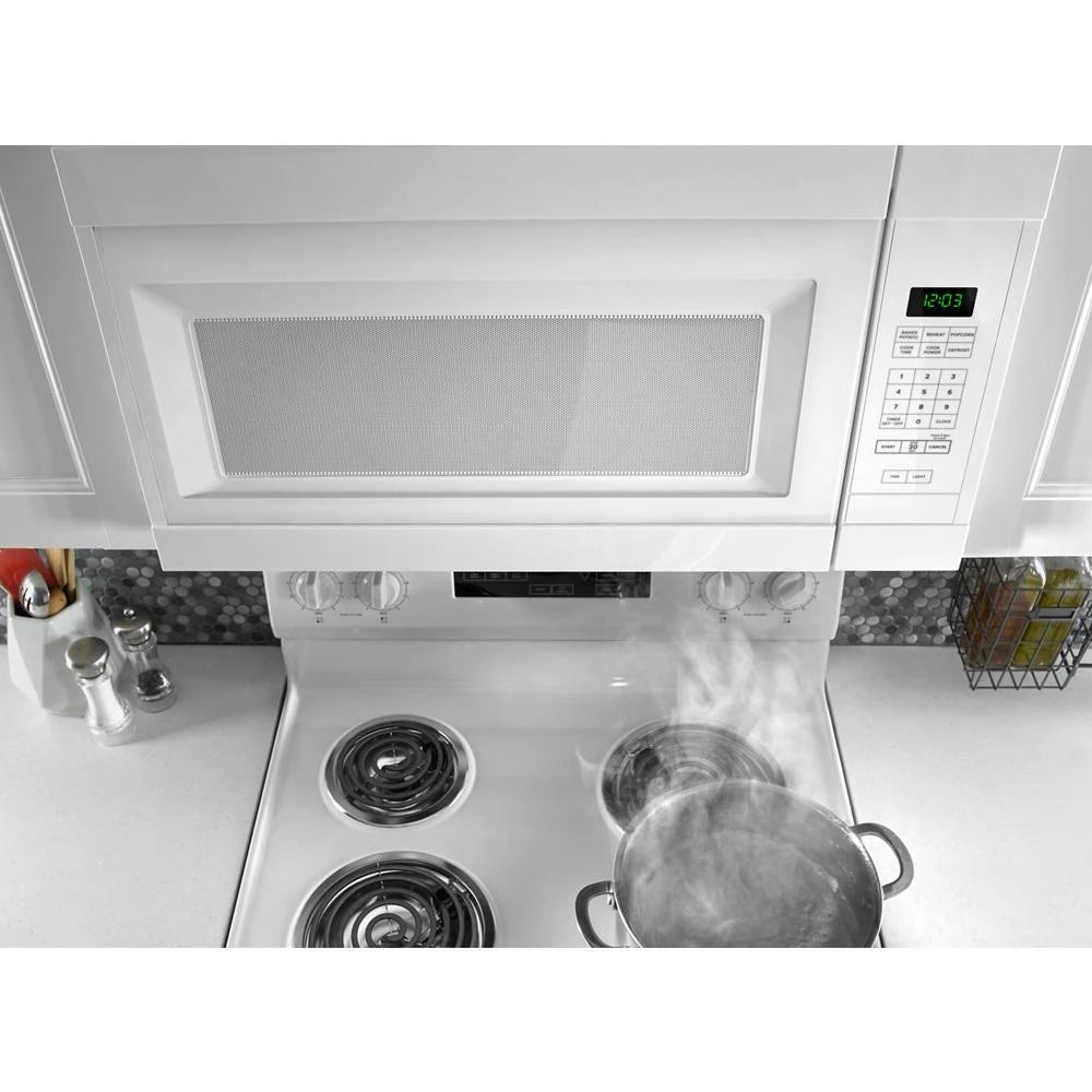 1.6 Cu. Ft. Over-the-Range Microwave with Add 0:30 Seconds - (AMV2307PFW) - AMANA