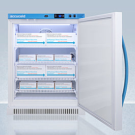 6 CU.FT. ADA Height Vaccine Refrigerator - (ARS6PVDL2B)