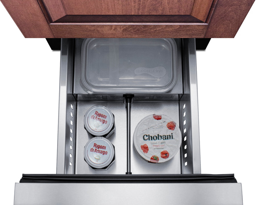 15" Wide 2-drawer All-refrigerator, ADA Compliant (panels Not Included) - (ASDR1524PNR)
