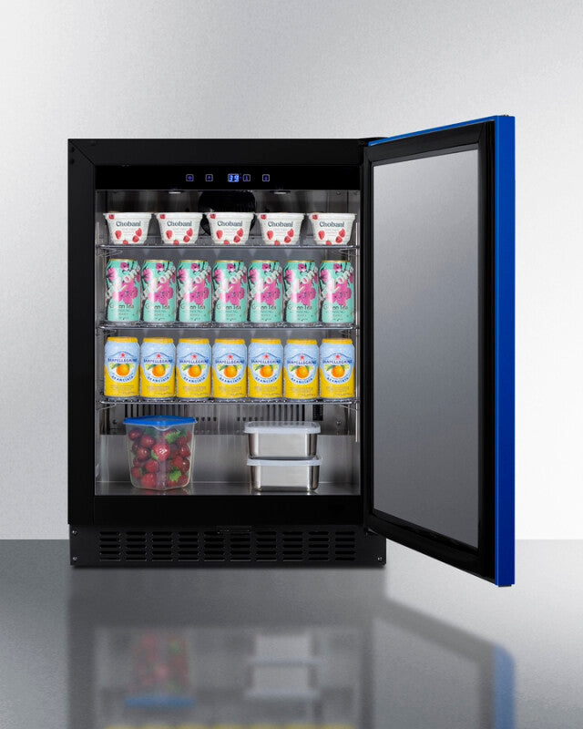 24" Wide Built-In All-Refrigerator, ADA Compliant - (ASDS2413B)