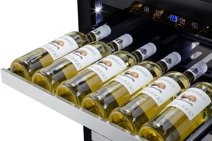 24" Built-In Wine Cooler, ADA Compliant - (ASDW2412PNRLHD)