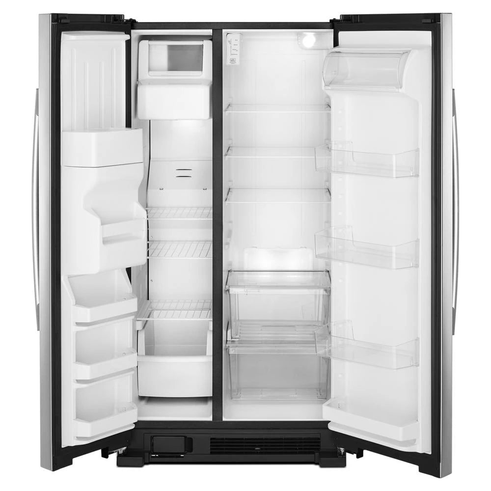 33-inch Side-by-Side Refrigerator with Dual Pad External Ice and Water Dispenser - (ASI2175GRS)