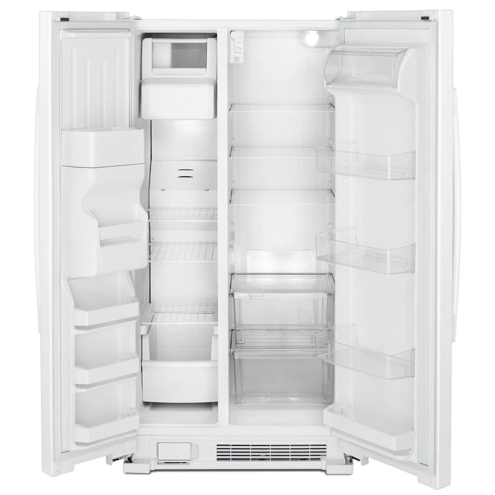 33-inch Side-by-Side Refrigerator with Dual Pad External Ice and Water Dispenser - (ASI2175GRW)