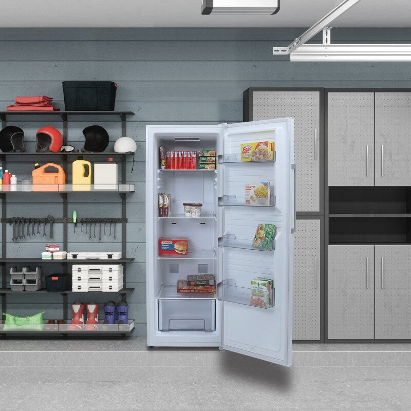 11.0 Cu.Ft. Upright Convertible Freezer, garage ready , reversible doors - (AV1081VFK0W) - AVANTI
