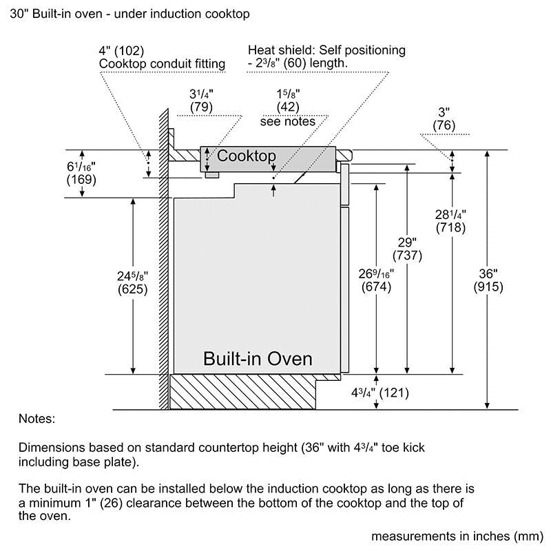 Bosch NITP060UC induction cooktop alternate view 13